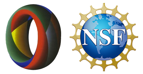 Anatole Katok Center For Dynamical System Logo And the National Science Foundation logo.