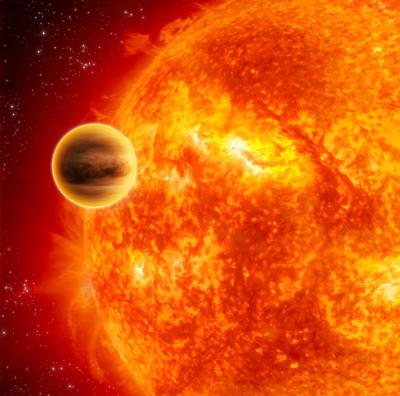 hot jupiter illustration
