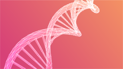 DNA made from dots and lines - freepik.com