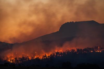 Wildfire from a distance