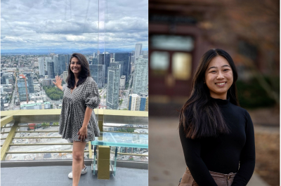 Divya Singh and Katie Yan