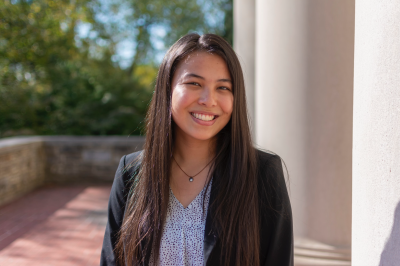 Abby Han, recipient of the 2023 Eberly College of Science Cooperative Education Student of the Year Award