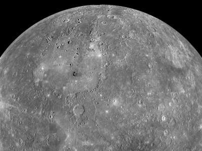 detailed image of the planet mercury