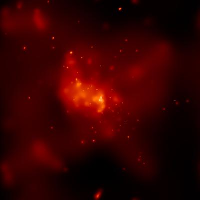 Chandra Catches Milky Way Monster Snacking
