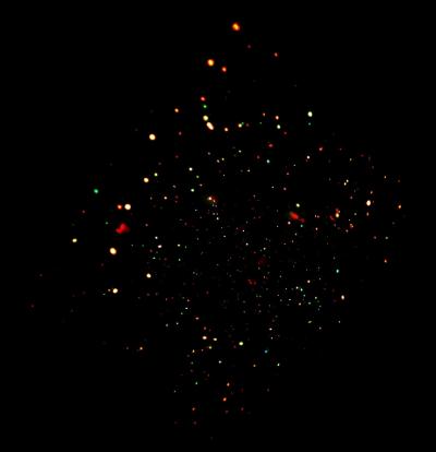 Color X-ray image of the 2-million second Chandra Deep Field-North, the deepest X-ray exposure ever taken