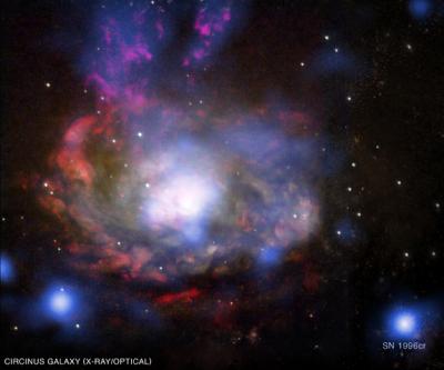 Nearby Supernova Discovered, Among the Brightest Ever in X Rays