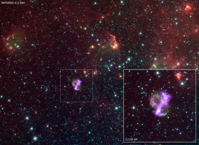 Credit: X-ray: NASA/CXC/PSU/S. Park and J. Lee); Infrared: NASA/JPL-Caltech