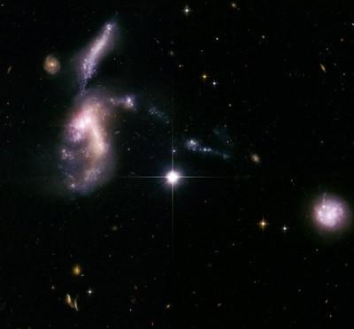 Astronomers Discover Ancient Galaxies Coming Together after Billions of Years 