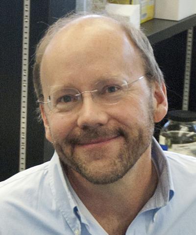 Blair Hedges pictured in his lab. Credit: Jessica Knuth. Permission required for re-use.