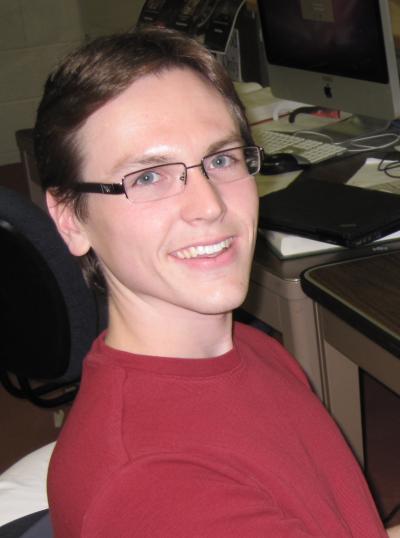 Nigel Mathes will graduate this May with a B.S. in astronomy and astrophysics and over two years of research experience.