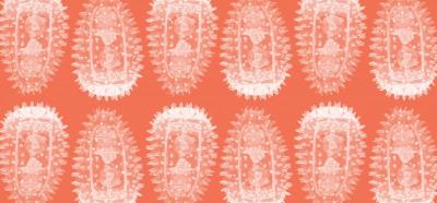 Glass sculptures depict the malaria-causing parasite, Plasmodium falciparum. Credit: Artwork by Luke Jerram, graphic design by Rachel Papernick