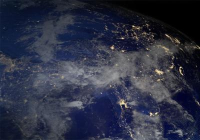 Penn State biologist Nita Bharti and geographer Andrew Tatem compared satellite images of nighttime lights over time to estimate population changes in places like Niamey, capital of the West African nation of Niger, and then correlated those changes with public-health records of measles outbreaks. Credit: Penn State