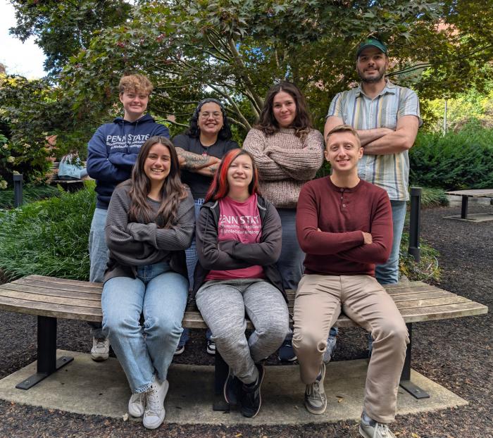 Group photo of the 2025-2026 Graduate Student Council leadership team.