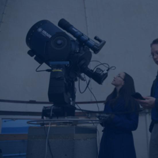 Girl with Telescope.