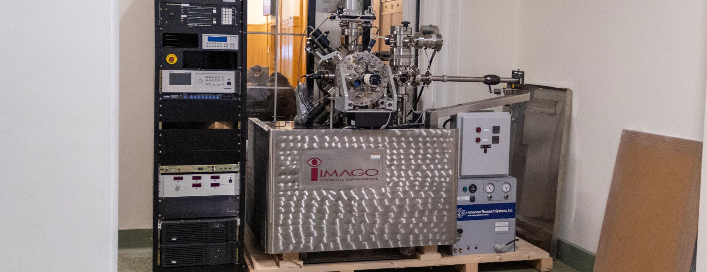 LEAP microscope in Osmond Lobby