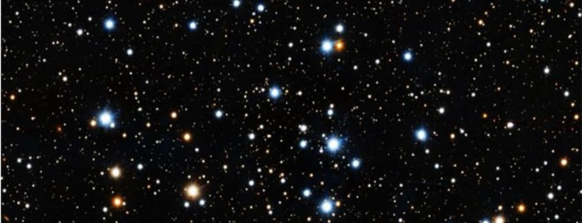 two panels of star clusters