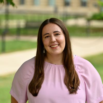 photograph of forenisc student Taylor Geist