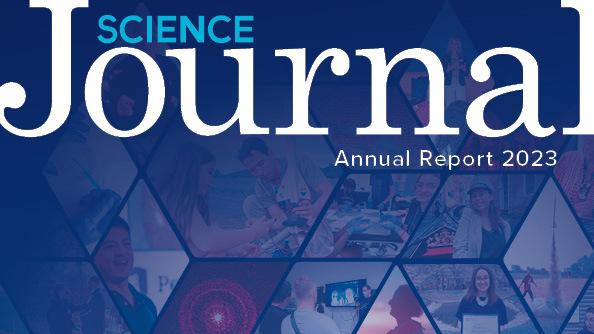 Science Journal annual report cover