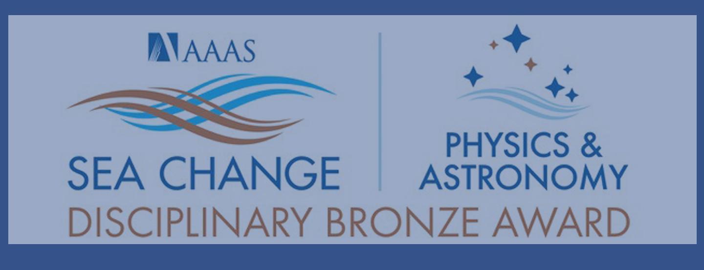 Physics received the Sea Change Bronze Award in 2026