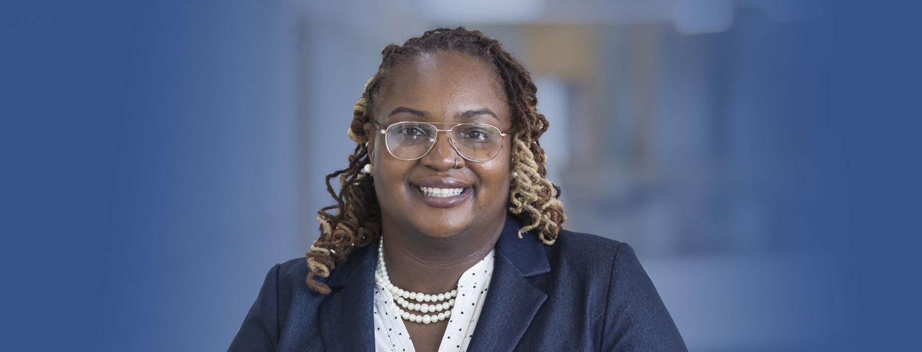 Melanie McReynolds new faculty member for the Summer 2021 issue of the Science Journal.