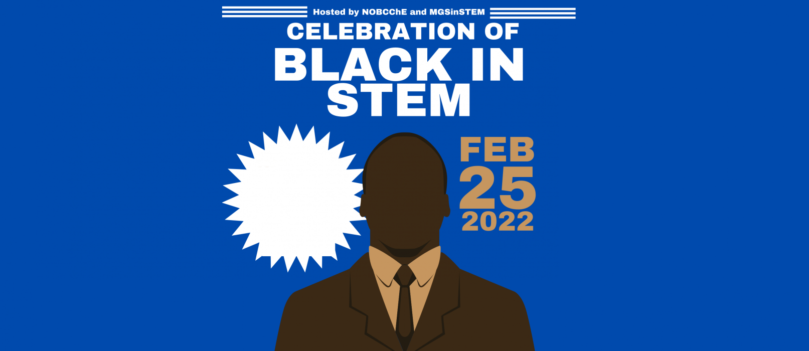 Silhouette of black man in suit