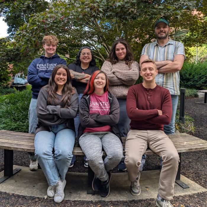 Group photo of the 2025-2026 Graduate Student Council leadership team.