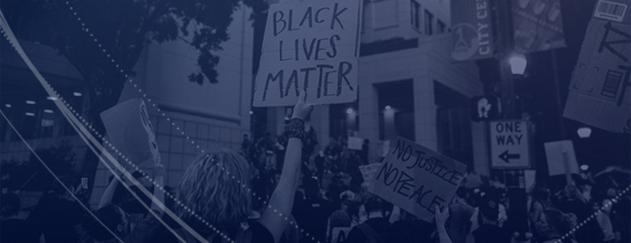 Black Lives Matter march photo for the one block image tout component