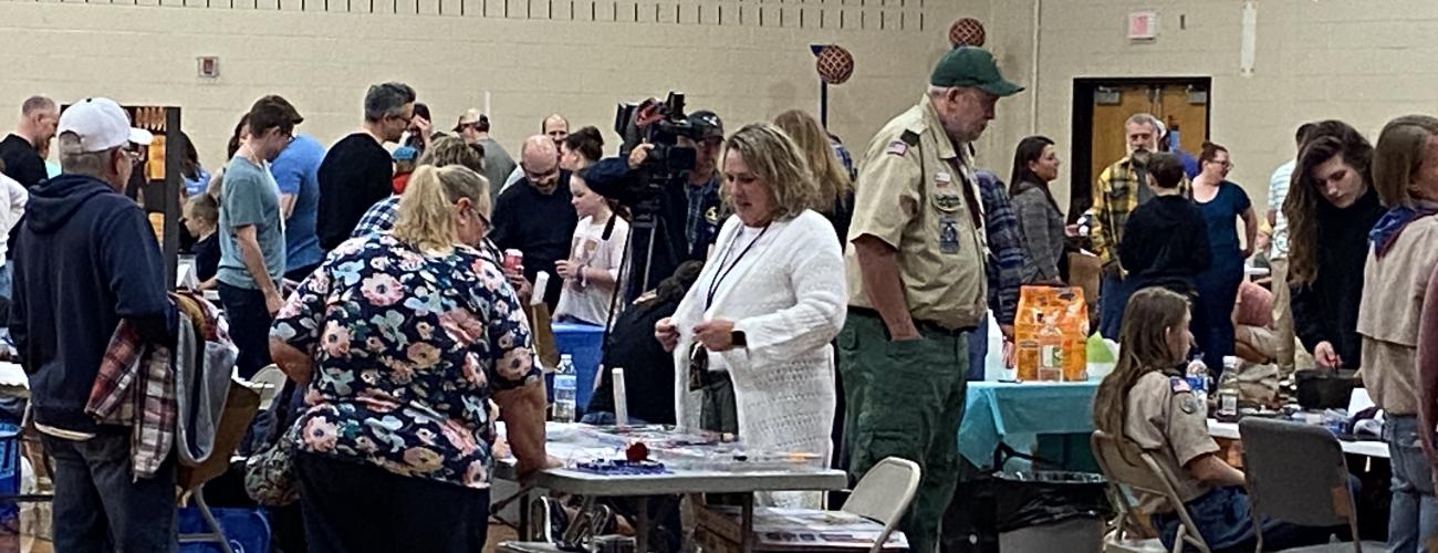 Exhibitors at the 2024 Bellefonte Family STEAM Night