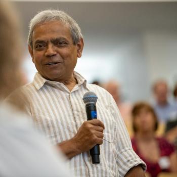 Penn State LIGO member B.S. Sathyaprakash spoke at the college's “Celebrating Penn State’s Milestones in Physics” event on Sept. 5.
