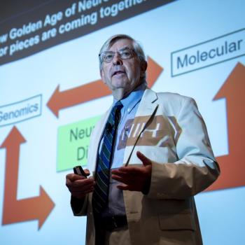 Walter J. Koroshetz, director of the National Institute of Neurological Disorders and Stroke spoke to the attendees.