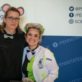 Beth McGraw and Mindy Vail at the 2025 Staff Appreciation Ceremony.