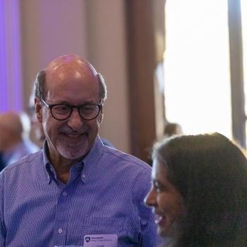 Jeff, a guest at the Science Matters: Spotlight Sessions, speaking to Jayatri from the Franklin Institute