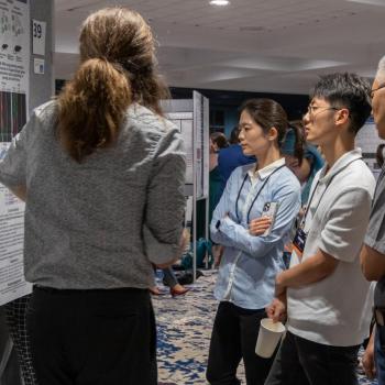 Poster sessions featured posters from the 18 universities in the Big Ten as well as universities in the Mid-Atlantic and New England regions.